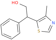5-(2-hydroxy-1-phenylethyl)-4-methyl-1%2C3-thiazole.png