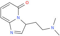 1-(5-oxo-imidazo-[1,2-a]-pyridine-3-yl)-2-dimethylaminoethane.png
