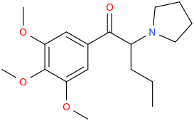 1-(3,4,5-trimethoxyphenyl)-1-oxo-2-(1-pyrrolidinyl)pentane.png