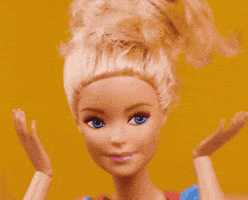 Barbie What GIF by MOODMAN