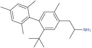 1-(2-methyl-5-tert-butyl-4-(2,4,6-trimethylphenyl)phenyl)-2-aminopropane.png