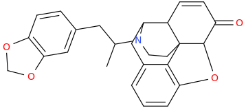 3-(1-methyl-2-(3,4-methylenedioxyphenyl)-ethyl)-2,4,4a,7,7a-pentahydro-7-oxo-1H-4,12-methanobenzofuro[3,2-e]isoquinoline.png