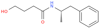 N-(4-hydroxy-1-oxobutyl)-1-phenyl-2-(2S)-aminopropane.png
