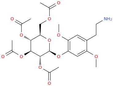 %5B(2R%2C3R%2C4S%2C5R%2C6S)-3%2C4%2C5-tris(acetyloxy)-6-%5B4-(2-aminoethyl)-2%2C5-dimethoxyphenoxy%5Doxan-2-yl%5Dmethyl%20acetate.png
