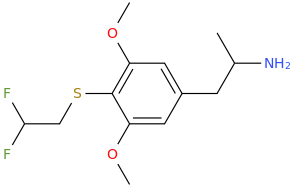 1-(3%2C5-dimethoxy-4-(2%2C2-difluoroethyl)thio-phenyl)propan-2-amine.png
