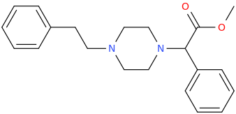 1-(4-(2-phenylethyl)piperazinyl)-1-carbomethoxy-1-phenylmethane.png