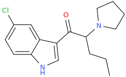 1-(5-chloroindol-3-yl)-1-oxo-2-pyrrolidinylpentane.png
