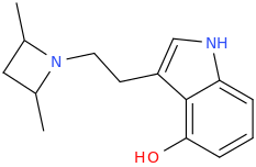2%2C4-dimethyl-N-((4-hydroxy-Indol-3-yl)ethyl)azetidine.png