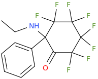 2-%28ethylamino%29-3%2C3%2C4%2C4%2C5%2C5%2C6%2C6-octafluoro-2-phenylcyclohexan-1-one.png