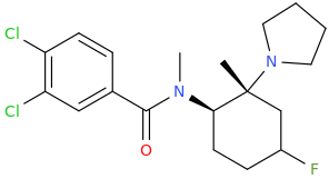 3%2C4-Dichloro-N-%5B(1R%2C2R)-2-methyl-2-(N-pyrrolidinyl)-4-fluorocyclohexyl%5D-N-methylbenzamide.png