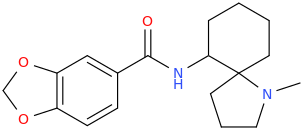 3%2C4-Methylenedioxy-N-(1-methyl-1-aza-spiro%5B4.5%5Ddec-6-yl)-benzamide.png