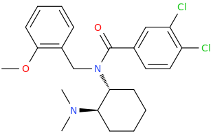 3%2C4-dichloro-N-%5B(1R%2C2R)-2-(dimethylamino)cyclohexyl%5D-N-%5B(2-methoxyphenyl)methyl%5Dbenzamide.png