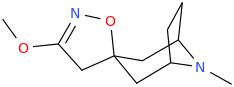 3'-methoxy-8-methyl-spiro%5B8-azabicyclo%5B3.2.1%5Doctane-3%2C5'(4'H)-isoxazole%5D.png