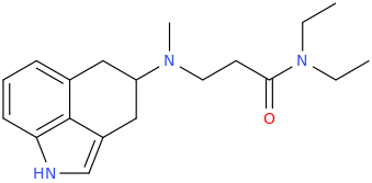 N%2CN-diethyl-3-(methyl(1%2C3%2C4%2C5-tetrahydrobenzo%5Bcd%5Dindol-4-yl)amino)propanamide.png