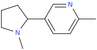 N-methyl-2-(6-methylpyridin-3-yl)pyrrolidine.png