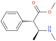 (1S,2S)-1-phenyl-1-carbomethoxy-2-methylaminopropane.png