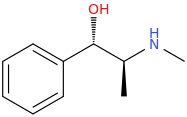 (1S,2S)-1-phenyl-1-hydroxy-2-methylaminopropane.png
