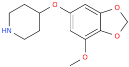 (3-methoxy-4,5-methylenedioxyphenyl) piperidin-4-yl ether.png