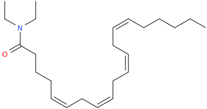(5Z,8Z,11Z,14Z)-N,N-diethylicosa-5,8,11,14-tetraenamide.png