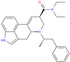 (6aR,9R)-N,N-diethyl-7-((1S)-1-methyl-2-phenylethyl)-4,6,6a,7,8,9-hexahydroindolo-[4,3-fg]-quinoline-9-carboxamide.png