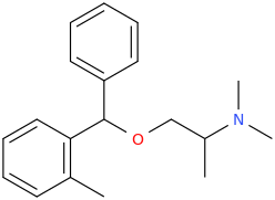 (RS)-N,N-Dimethyl-1-%5b(2-methylphenyl)-phenyl-methoxy%5d-propan-2-amine.png