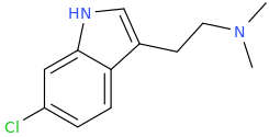    1-(6-chloroindole-3-yl)-2-dimethylaminoethane.png