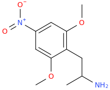  1-(2,6-dimethoxy-4-nitrophenyl)-2-aminopropane.png