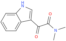  1-(indole-3-yl)-1-oxo-2-oxo-2-dimethylaminoethane.png