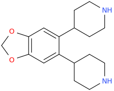 1,2-methylenedioxy-4,5-bis(4-piperidinyl)benzene.png