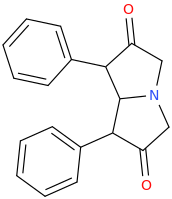 1,7-diphenyl-2,6-di-oxo-pyrrolizidine.png