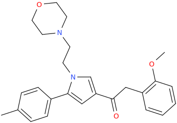 1-(1-((2-morpholinoethyl))-5-(4-methylphenyl)-pyrrol-3-yl)-(2-methoxyphenyl)ethanone.png