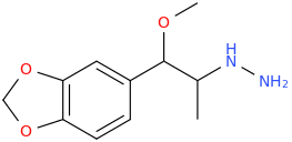 1-(1-methyl-2-(3,4-methylenedioxyphenyl)-2-methoxyethyl)hydrazine.png