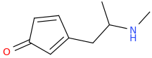 1-(1-oxocyclopent-2,4-diene-3-yl)-2-methylaminopropane.png