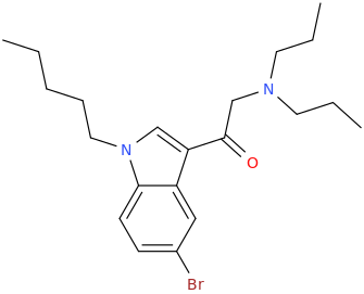 1-(1-pentyl-5-bromoindol-3-yl)-2-dipropylamino-1-oxoethane.png