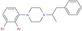 1-(2,3-dibromophenyl)-4-(2-phenyl-1-methylethyl)piperazine.png