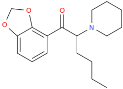 1-(2,3-methylenedioxyphenyl)-1-oxo-2-(1-piperidinyl)hexane.png