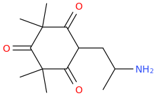 1-(2,4,6-trioxo-3,3,5,5-tetrakismethylcyclohexyl)-2-aminopropane.png