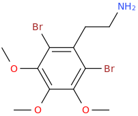 1-(2,6-dibromo-3,4,5-trimethoxyphenyl)-2-aminoethane.png