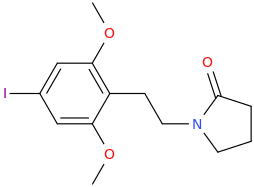 1-(2,6-dimethoxy-4-iodophenyl)-2-(2-oxopyrrolidin-1-yl)-ethane.png