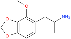 1-(2-methoxy-3,4-methylenedioxyphenyl)-2-aminopropane.png