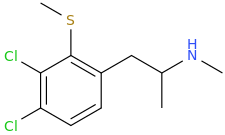 1-(2-methylthio-3,4-dichlorophenyl)-2-methylaminopropane.png