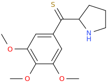 1-(3,4,5-trimethoxyphenyl)-1-(2-pyrrolidinyl)-1-thioxomethane.png