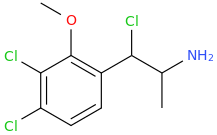1-(3,4-dichloro-2-methoxyphenyl)-2-amino-1-chloropropane.png