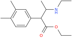 1-(3,4-dimethylphenyl)-1-carboethoxy-2-ethylaminopropane.png