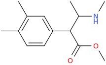 1-(3,4-dimethylphenyl)-1-carbomethoxy-2-methylaminopropane.png