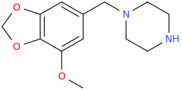 1-(3,4-methylenedioxy-5-methoxyphenyl)-1-piperazinylmethane.png