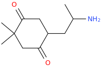 1-(3,6-dioxo-4,4-dimethylcyclohexyl)-2-aminopropane.png