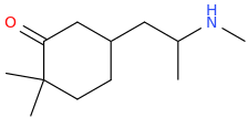 1-(3-oxo-4,4-dimethylcyclohexyl)-2-methylaminopropane.png