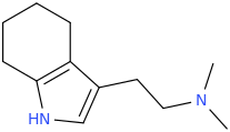 1-(4,5,6,7-tetrahydrobenzoazole-3-yl)-2-dimethylaminoethane.png