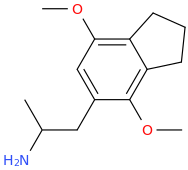 1-(4,7dimethoxyindan-6-yl)-2-aminopropane.png
